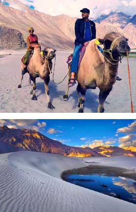 Direct Route Nubra to Pangong & Tso Moriri lake