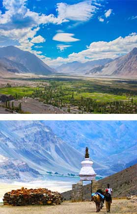 Explore Ladakh Direct Nubra Valley to Pangong Tso Lake